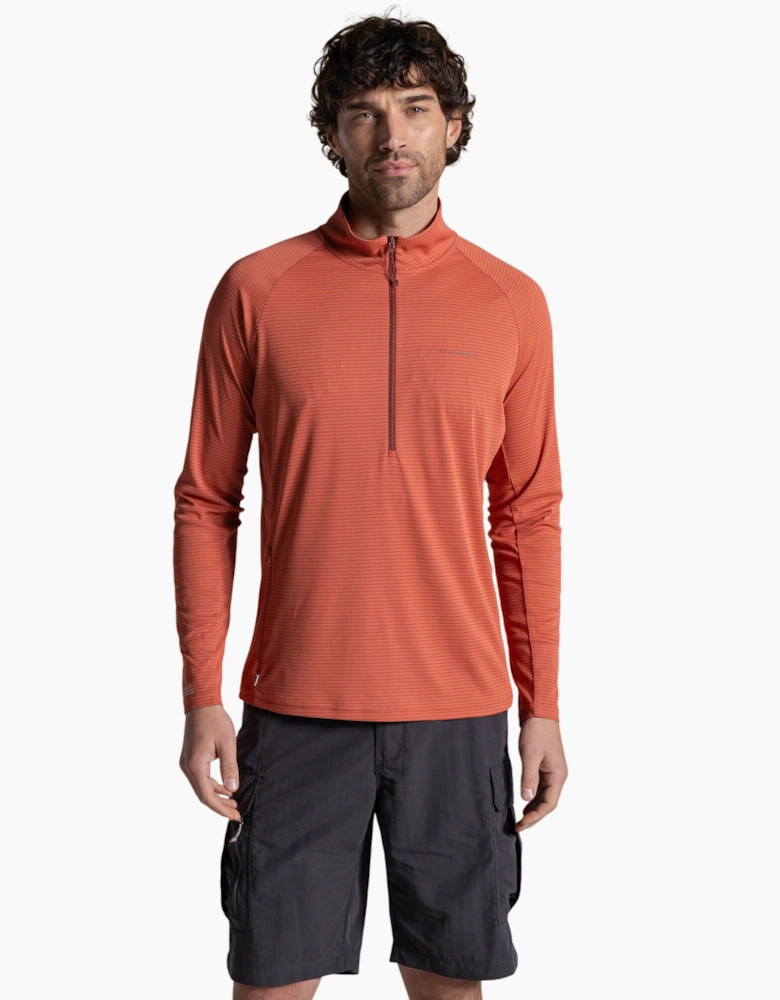 Craghoppers Mens Nosilife Half Zip Pullover