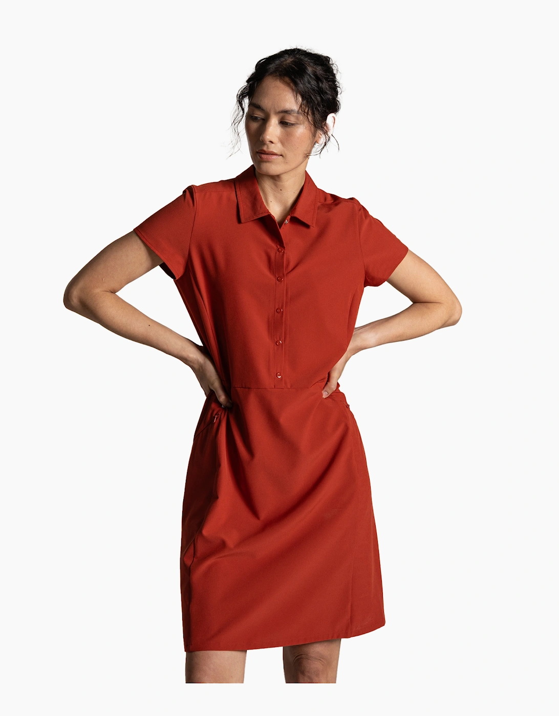 Craghoppers Women's Red / Pro Iv Nosilife Dress - Size 8