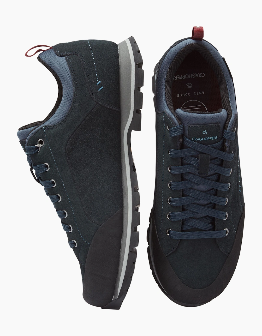 Craghoppers Mens Onega 2 Leather Trainers