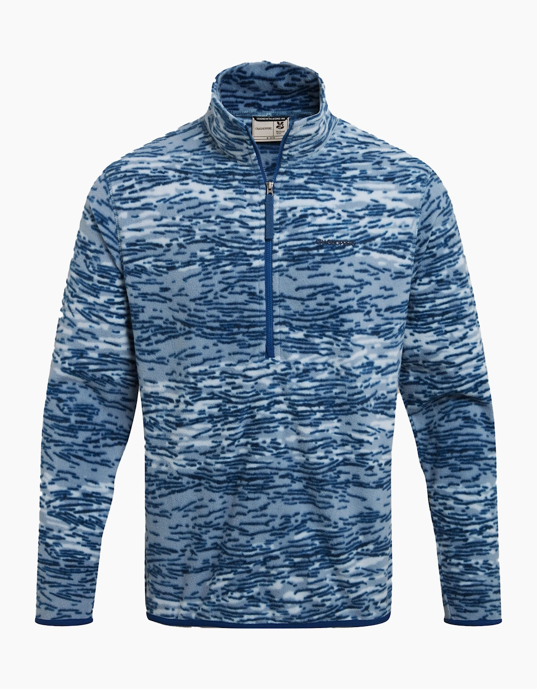 Craghoppers Mens National Trust Irt Print Fleece Top, 6 of 5