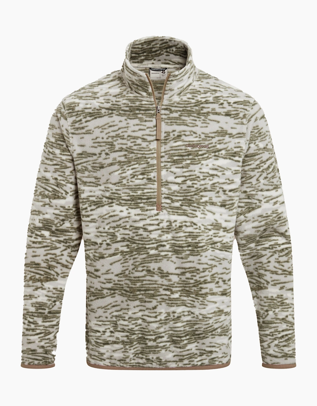 Craghoppers Mens National Trust Irt Print Fleece Top, 7 of 6