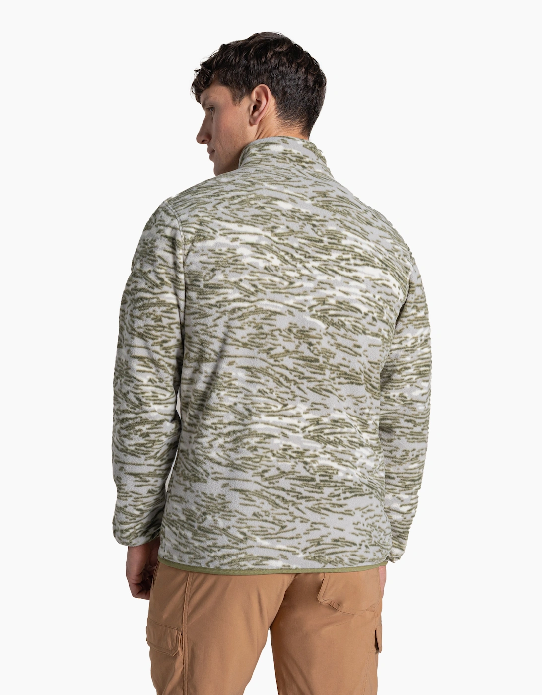 Craghoppers Mens National Trust Irt Print Fleece Top
