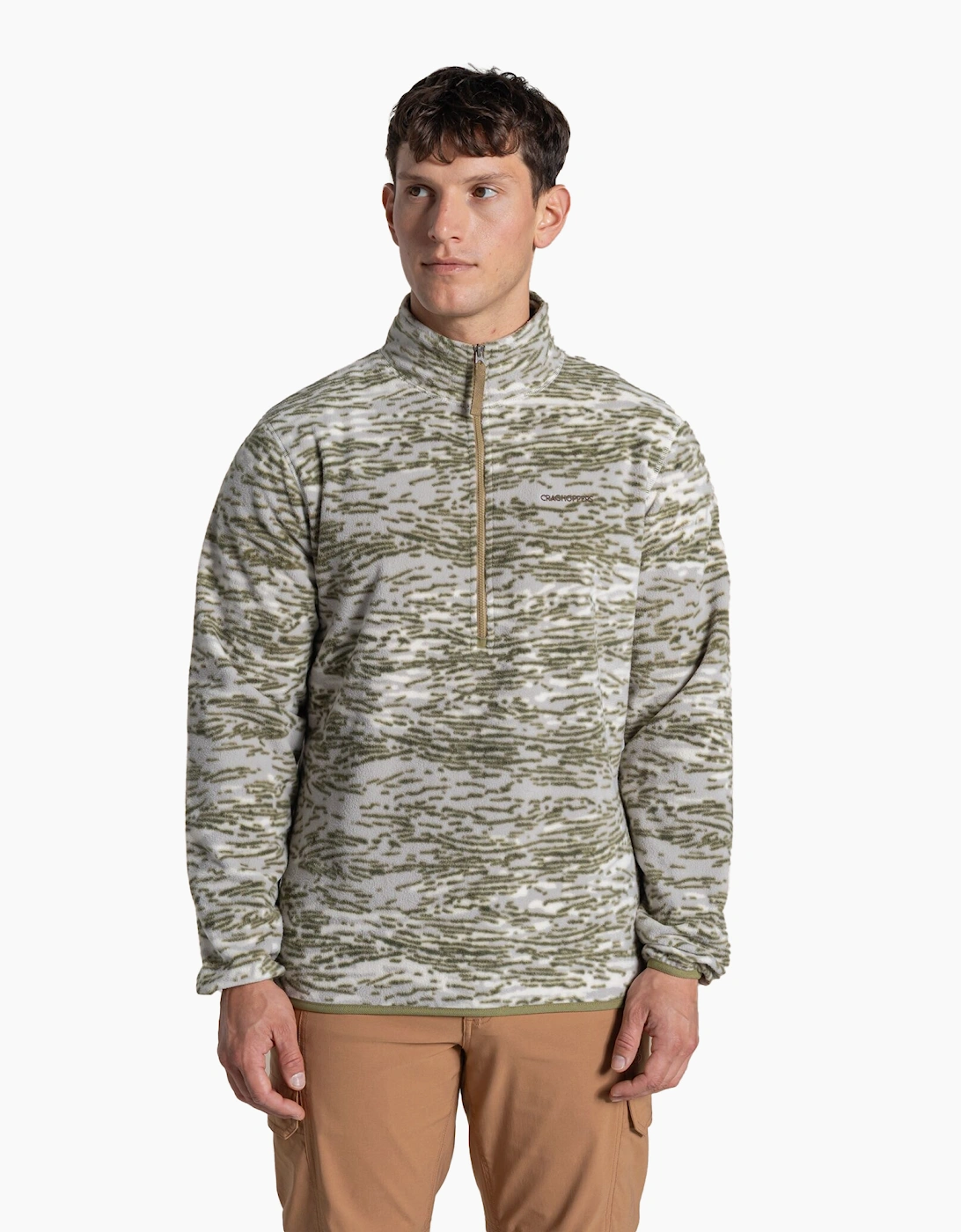 Craghoppers Mens National Trust Irt Print Fleece Top