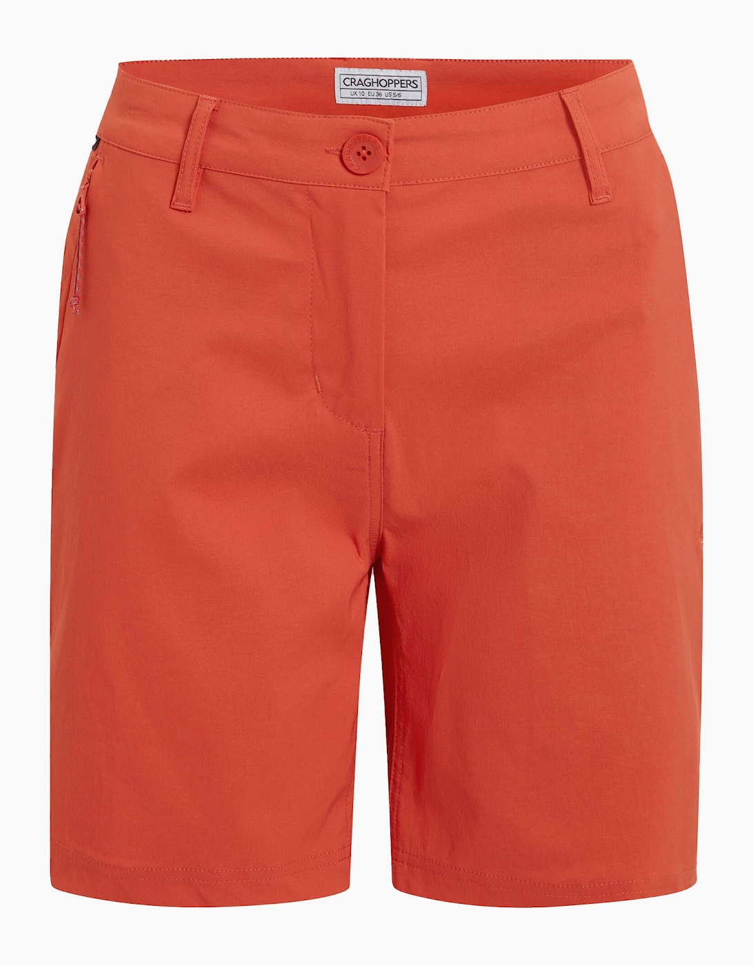 Craghoppers Women's Red / Kiwi Pro Iii Casual Shorts - Size 18 UK
