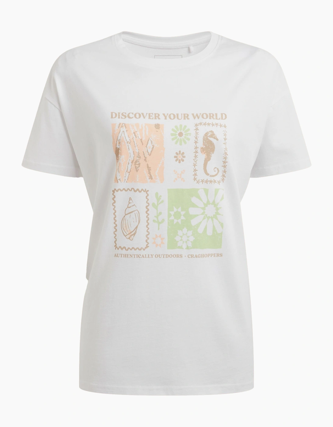 Craghoppers Womens/Ladies Yago Discover Your World T-Shirt