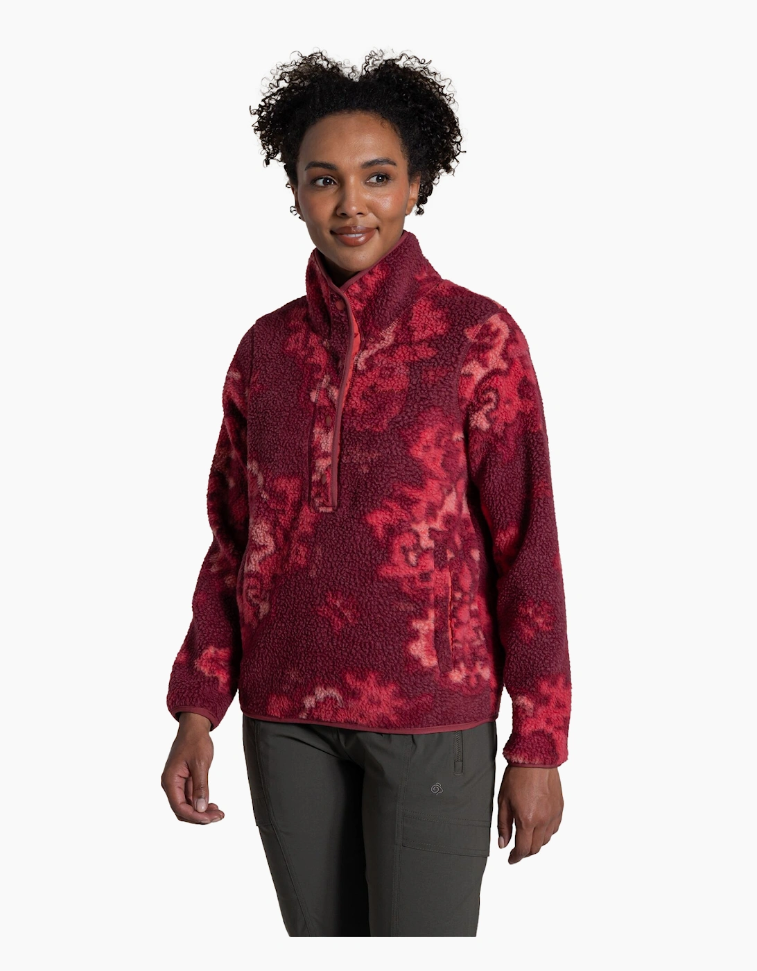 Craghoppers Womens/Ladies National Trust Rosemary II Amarylis Overhead Fleece Jacket