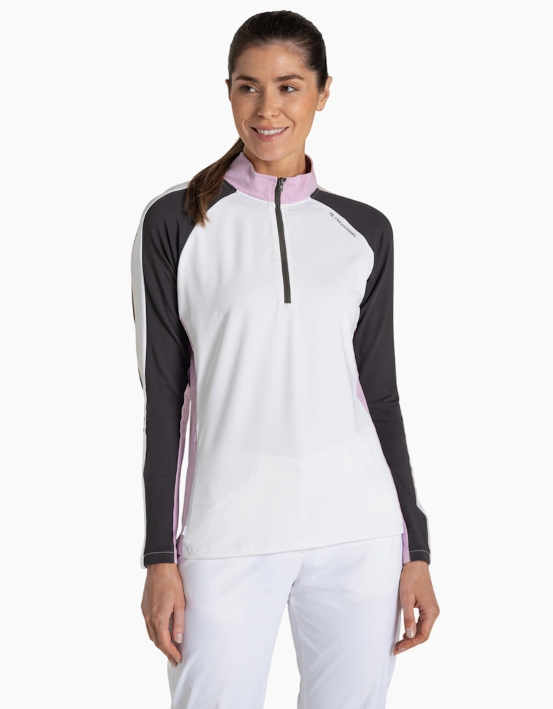 Craghoppers Womens/Ladies Nosilife Half Zip Golf Top