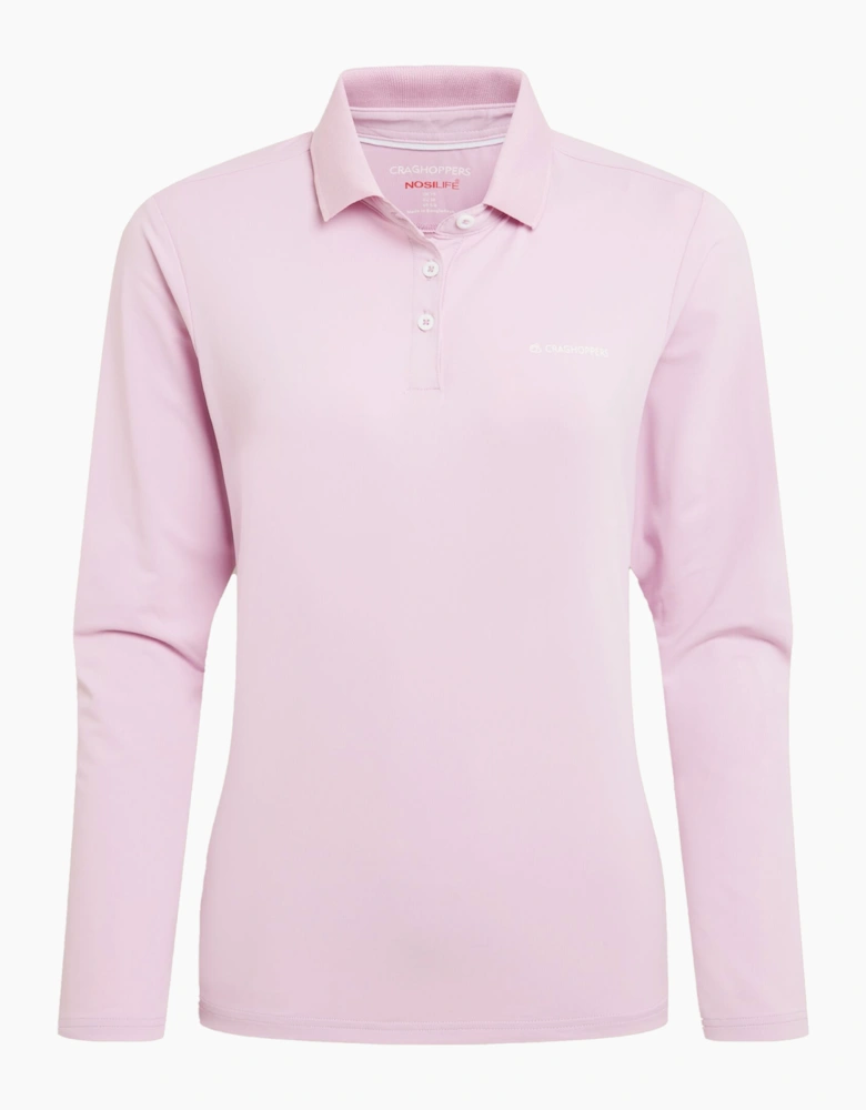 Craghoppers Womens/Ladies Thornbury Nosilife Long-Sleeved Golf Polo Shirt