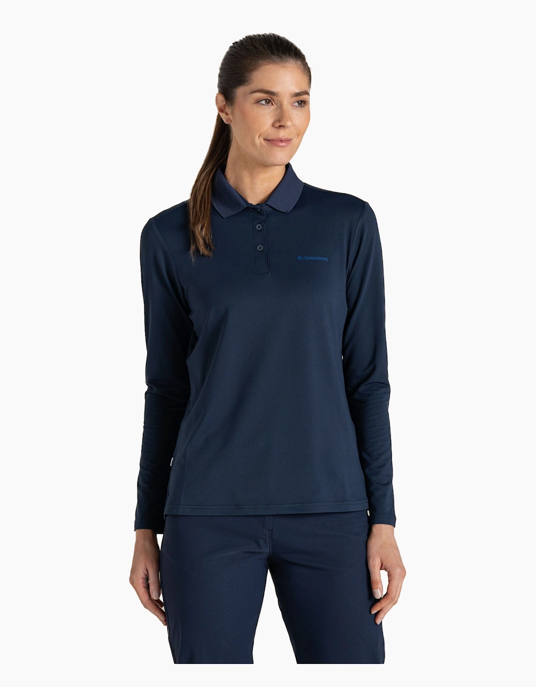 Craghoppers Womens/Ladies Thornbury Nosilife Long-Sleeved Golf Polo Shirt