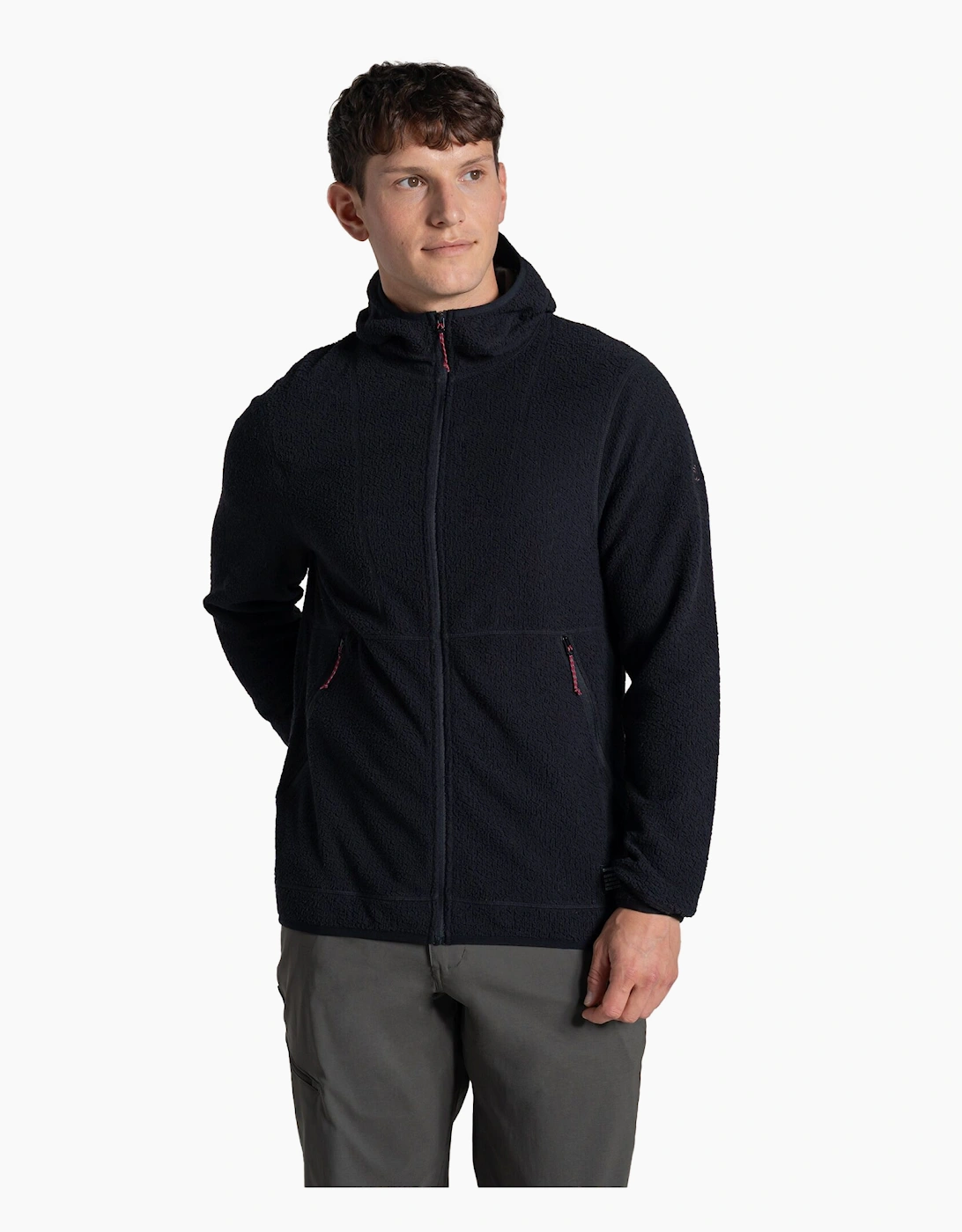 Craghoppers Mens Compresslite Hooded Fleece Jacket