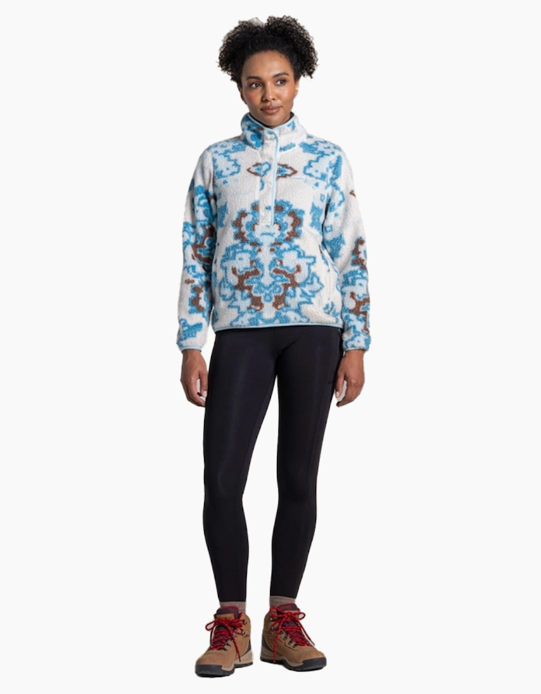 Craghoppers Womens/Ladies National Trust Rosemary II Abstract Overhead Fleece Top