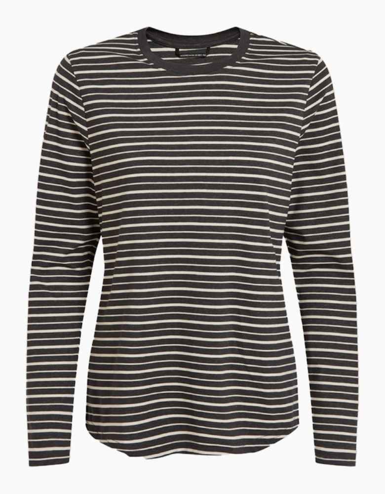Craghoppers Womens/Ladies Akona Striped Nosilife Long-Sleeved T-Shirt