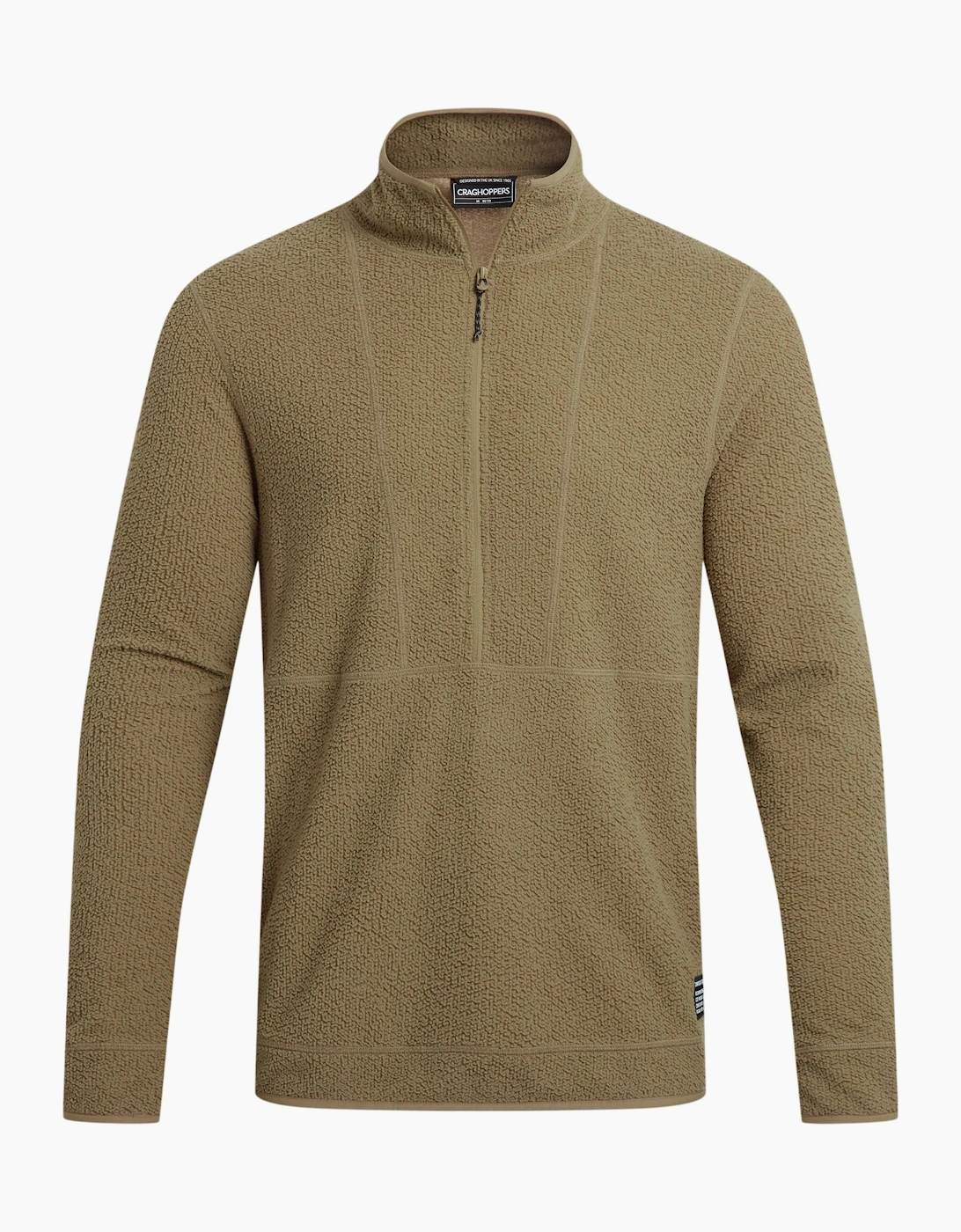 Craghoppers Mens Compresslite Half Zip Fleece Top, 6 of 5