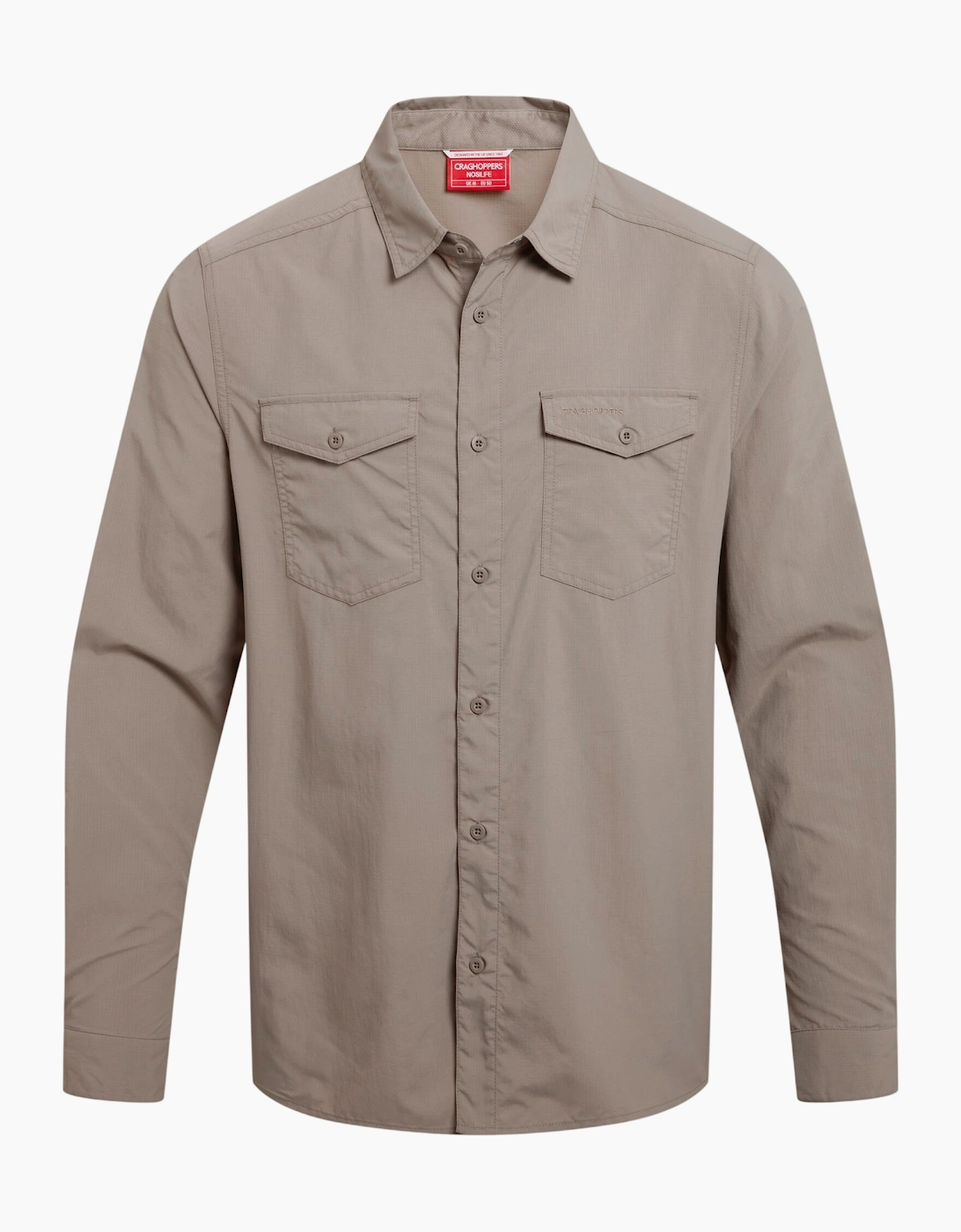 Craghoppers Men's Blue LoUKkos Nosilife Shirt - Size 38/Regular