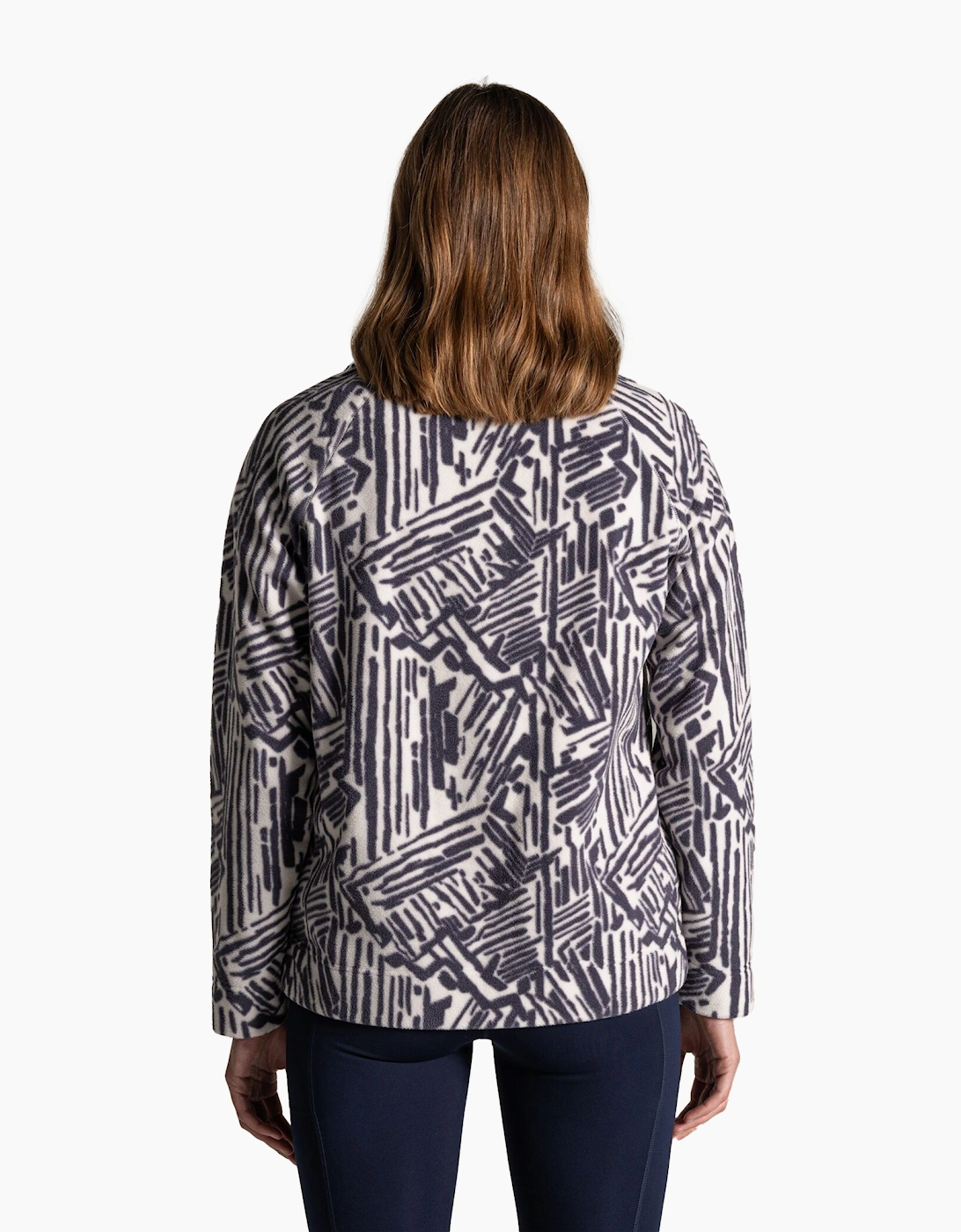Craghoppers Womens/Ladies Annjela Graphic Print Half Zip Fleece Top