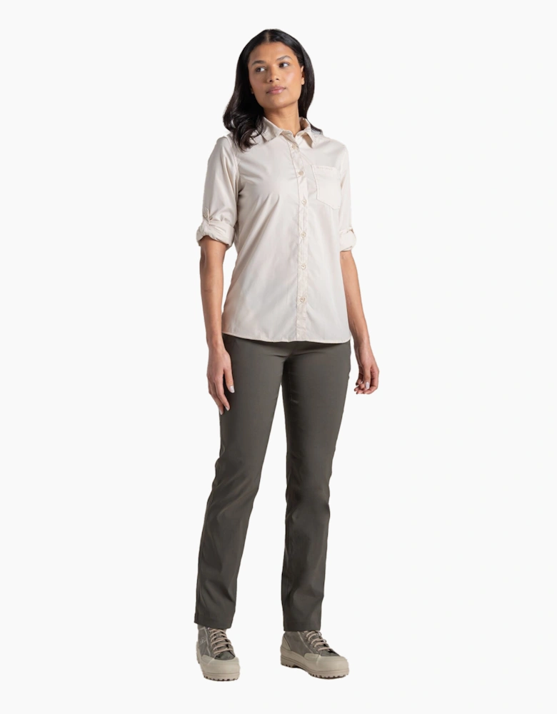 Craghoppers Womens/Ladies Kiwi III Long-Sleeved Shirt