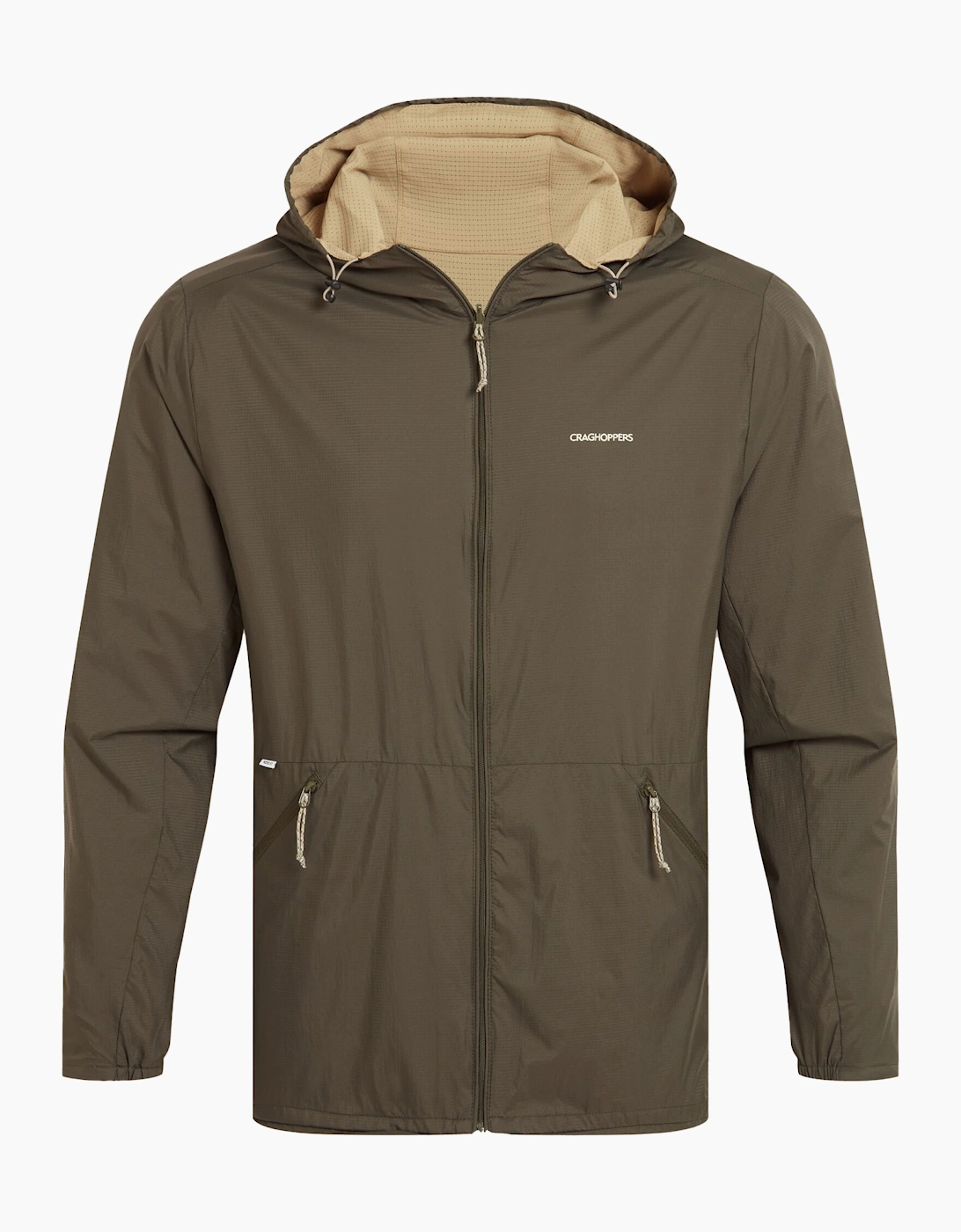 Craghoppers Men's Tan Ovis Nosilife Reversible Jacket - Size 42/Regular