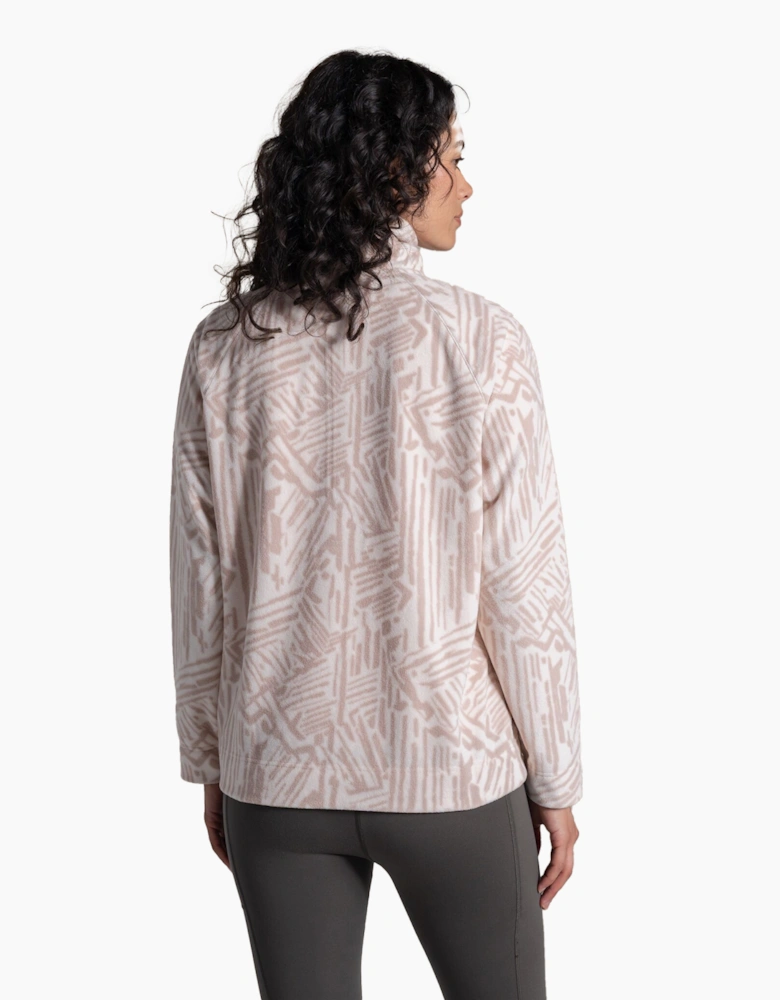 Craghoppers Womens/Ladies Annjela Graphic Print Half Zip Fleece Top