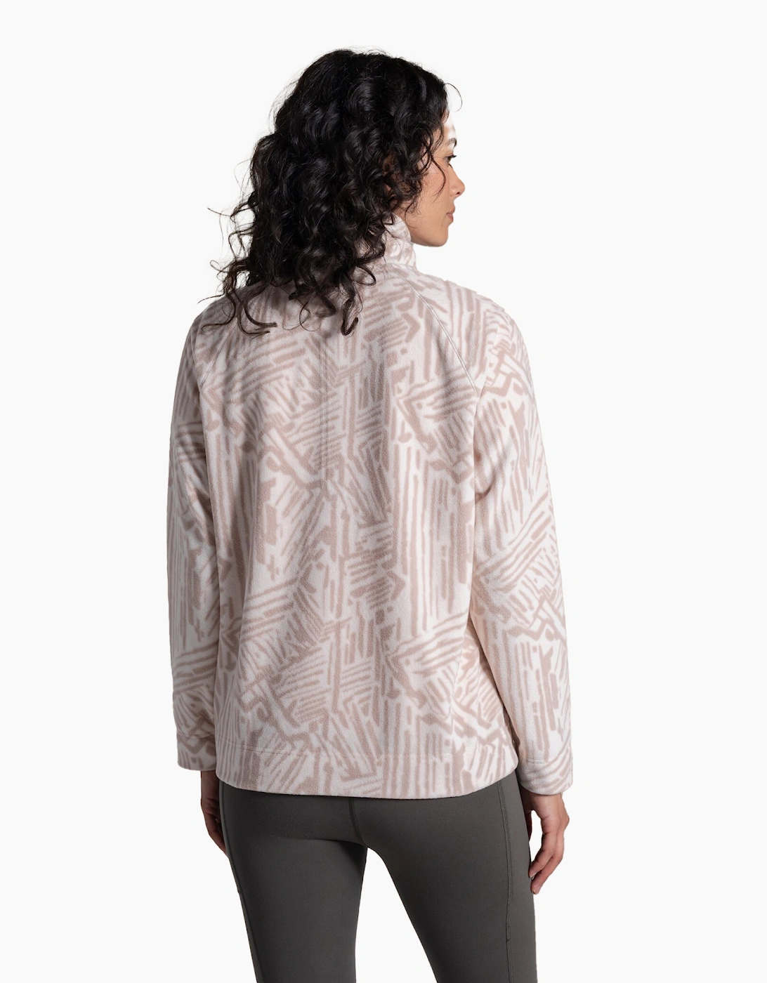 Craghoppers Womens/Ladies Annjela Graphic Print Half Zip Fleece Top