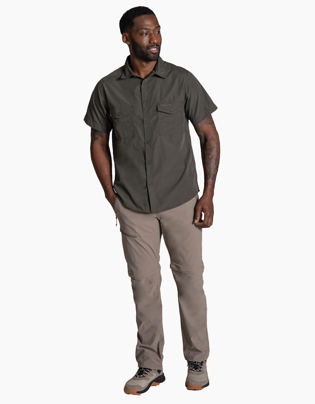 Craghoppers Mens Kiwi II Short-Sleeved Shirt