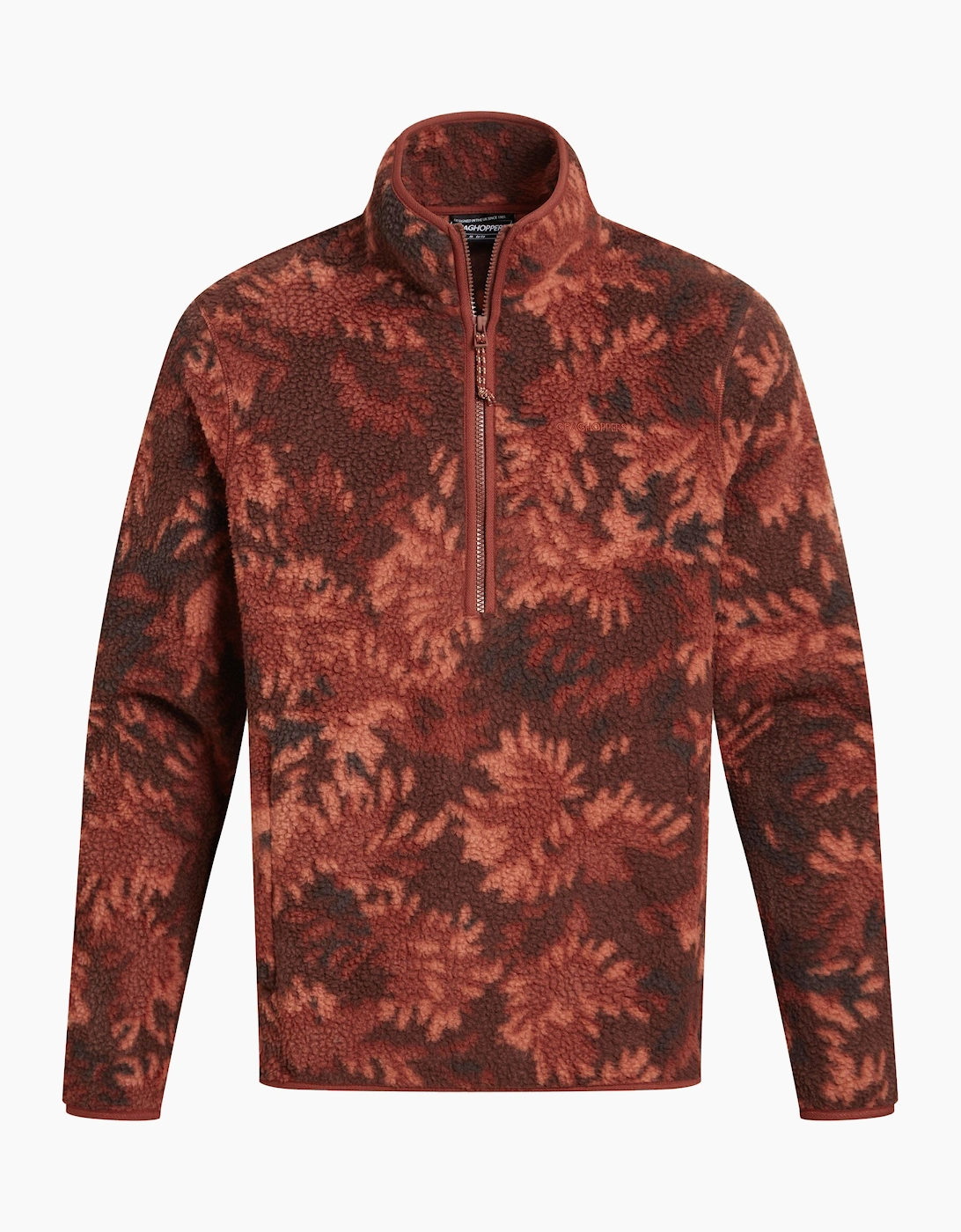 Craghoppers Mens Tatton II Leaf Half Zip Fleece Top, 6 of 5
