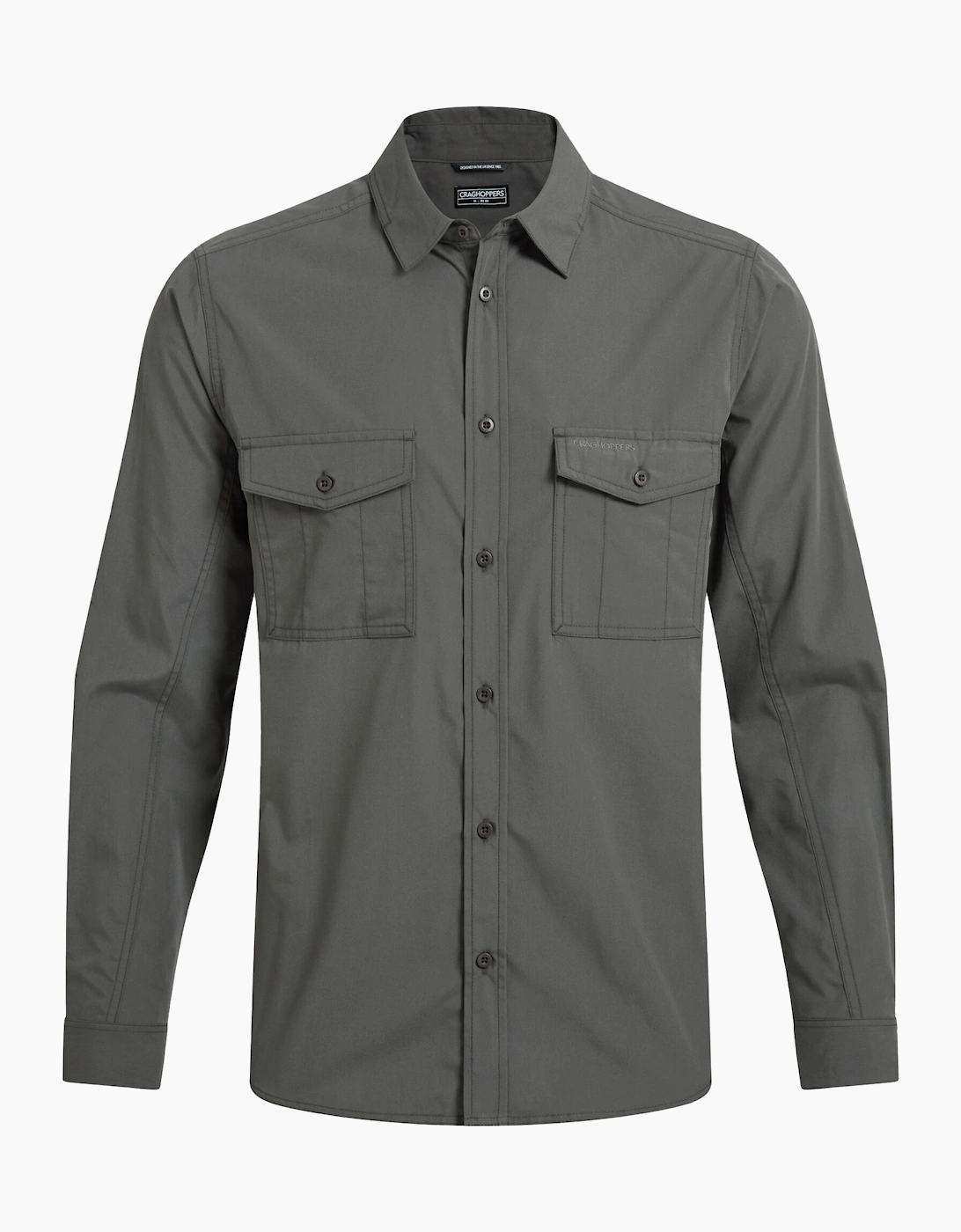 Craghoppers Mens Kiwi II Long-Sleeved Shirt, 7 of 6