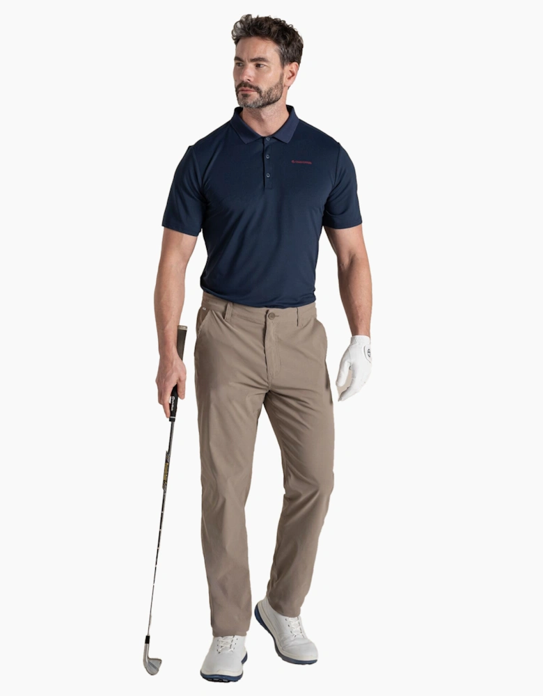 Craghoppers Mens Bramshaw Nosilife Short-Sleeved Golf Polo Shirt