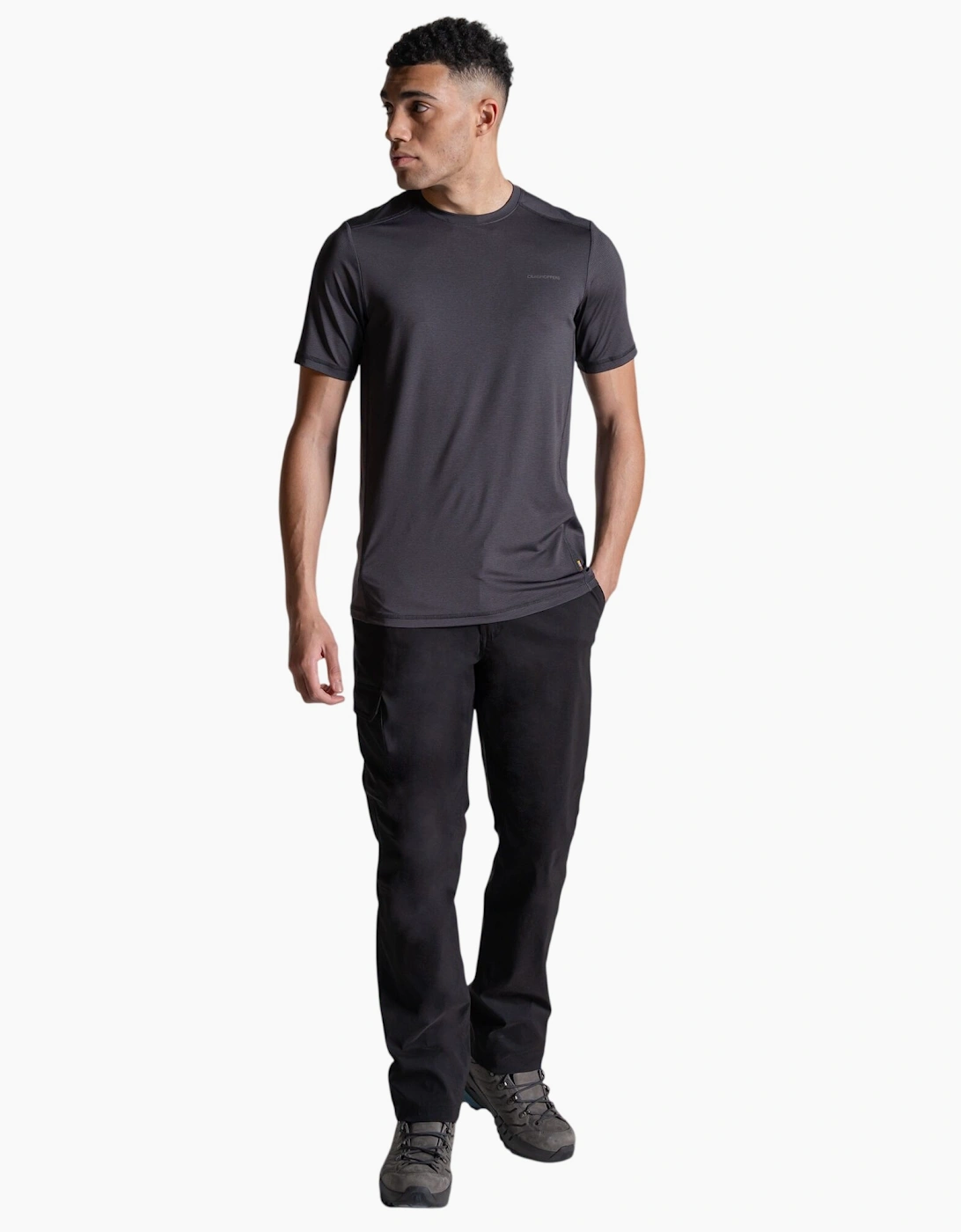 Craghoppers Mens Charon II Reflective Logo T-Shirt