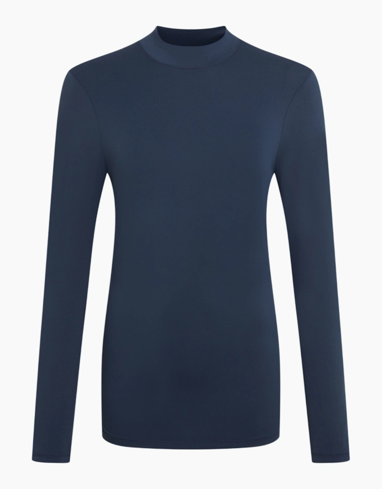 Craghoppers Womens/Ladies Nosilife Mock Neck Long-Sleeved Golf T-Shirt