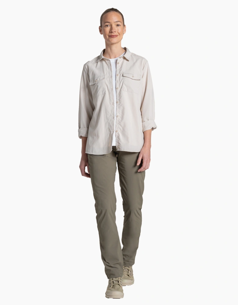 Craghoppers Womens/Ladies Loukkos Nosilife Long-Sleeved Shirt