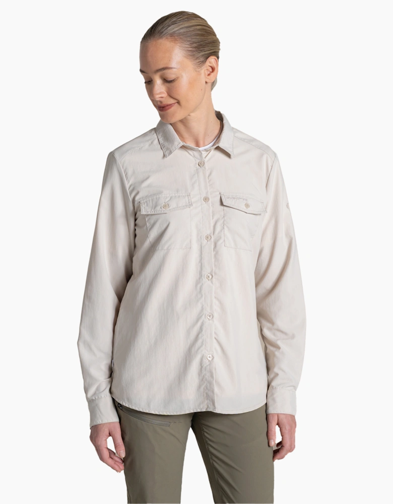 Craghoppers Womens/Ladies Loukkos Nosilife Long-Sleeved Shirt