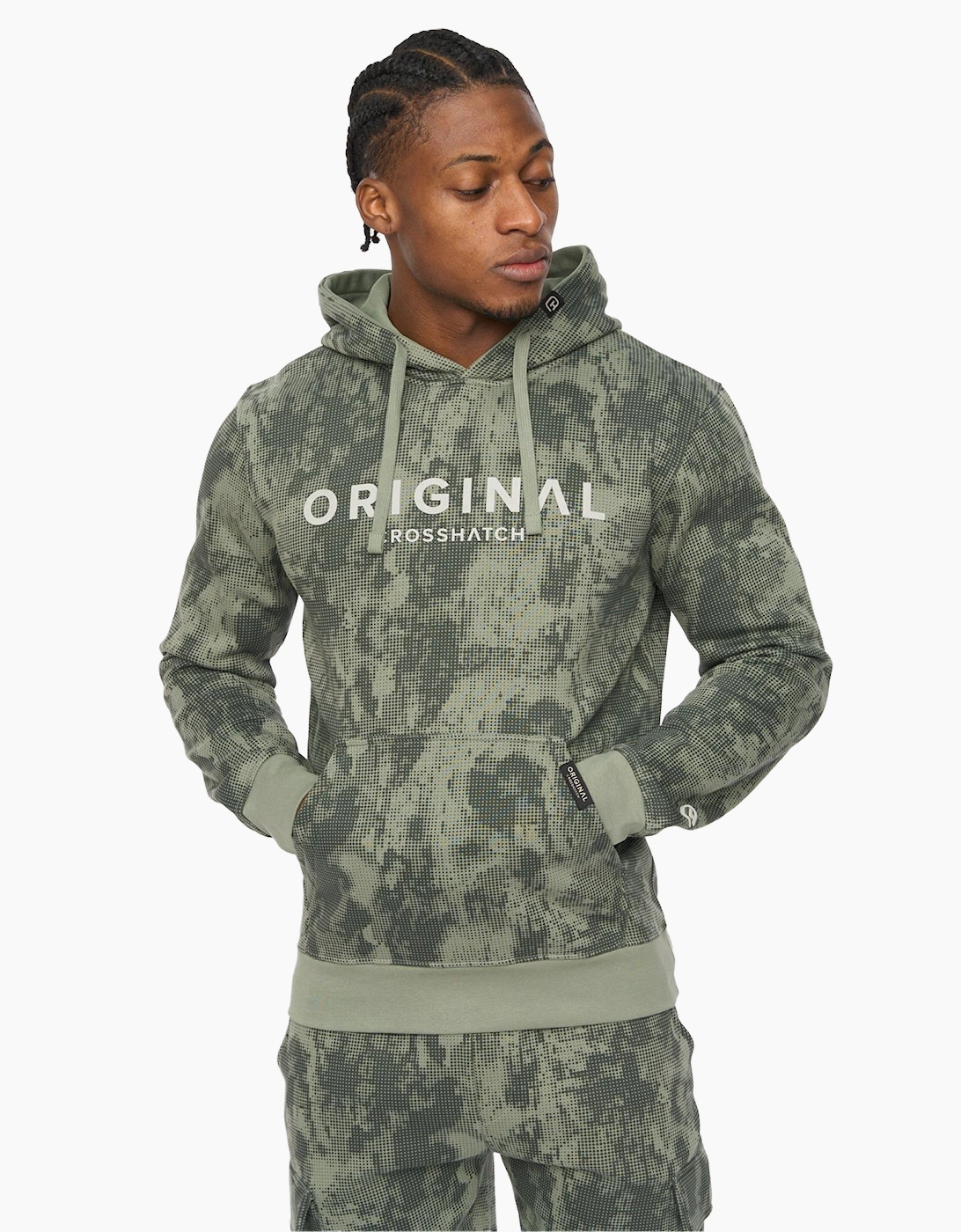 Crosshatch Mens Bardon Hoodie