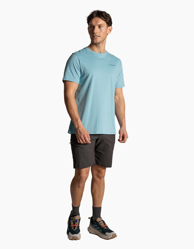 Craghoppers Mens Lucent II Valley Back Print Short-Sleeved T-Shirt