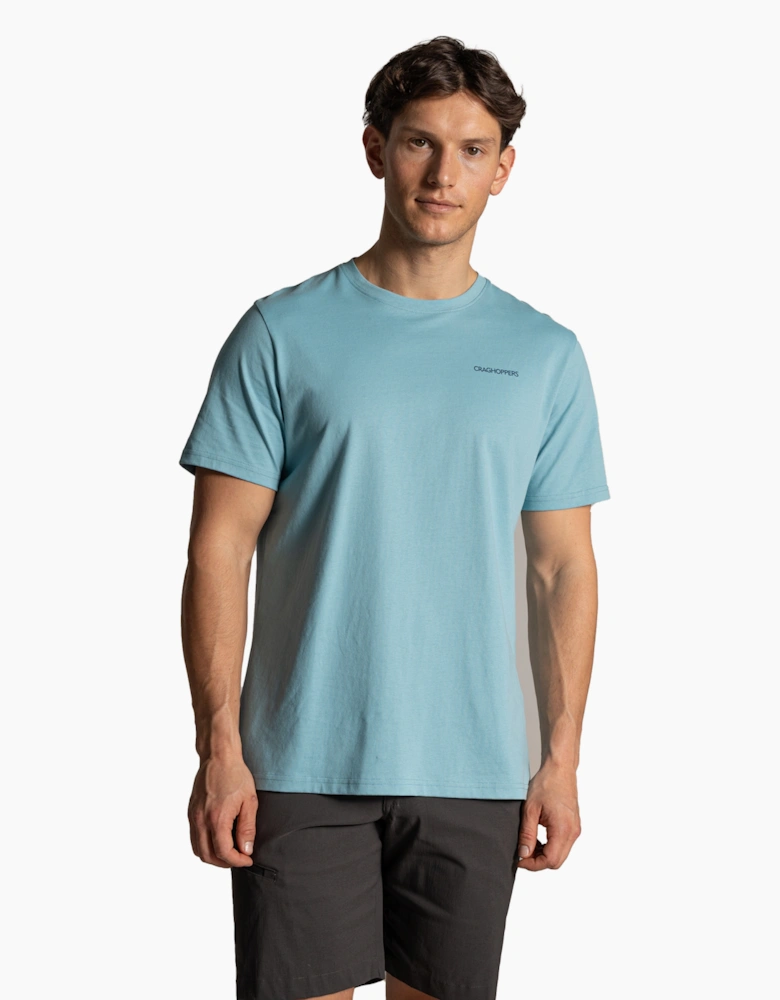 Craghoppers Mens Lucent II Valley Back Print Short-Sleeved T-Shirt