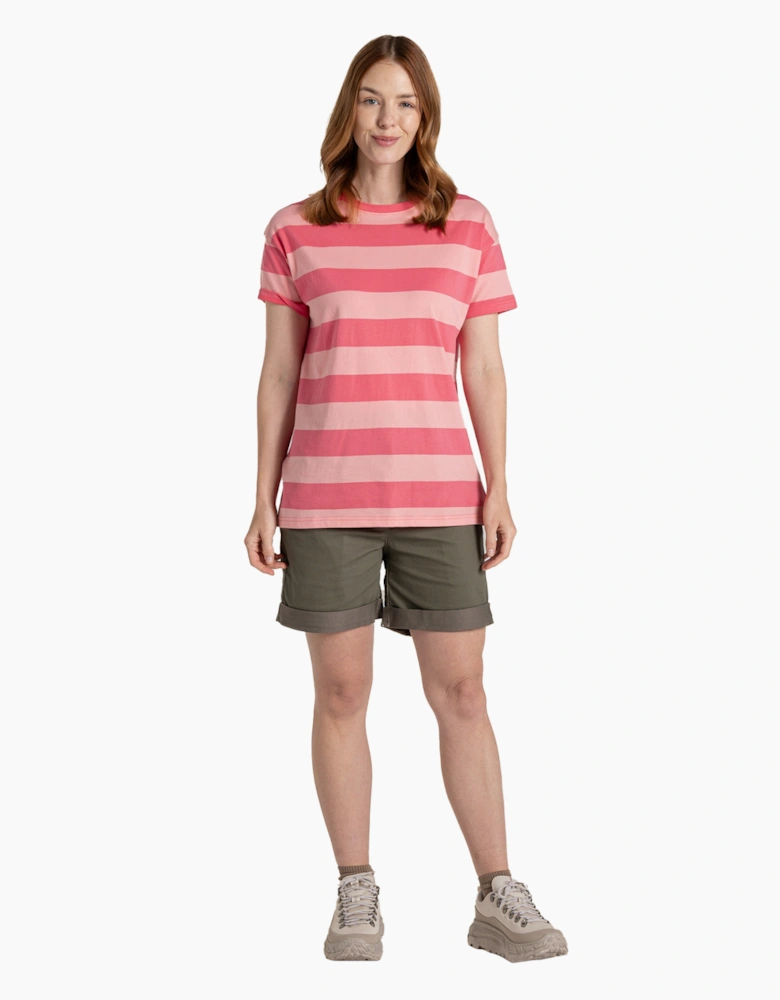 Craghoppers Womens/Ladies Yago Contrast Striped T-Shirt