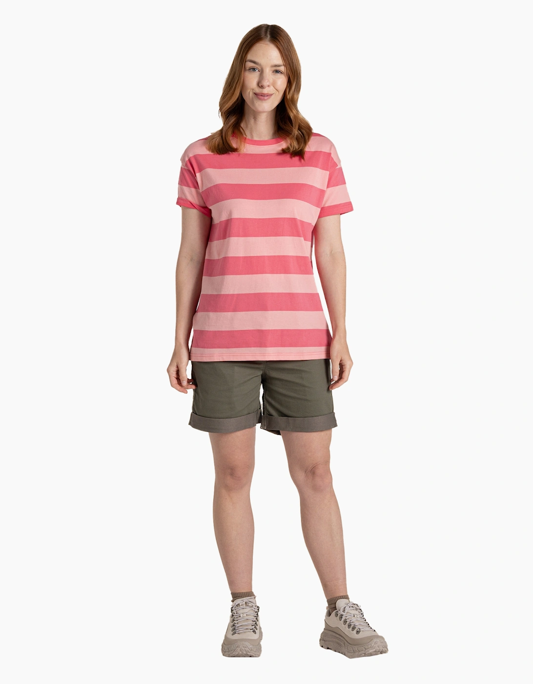 Craghoppers Womens/Ladies Yago Contrast Striped T-Shirt