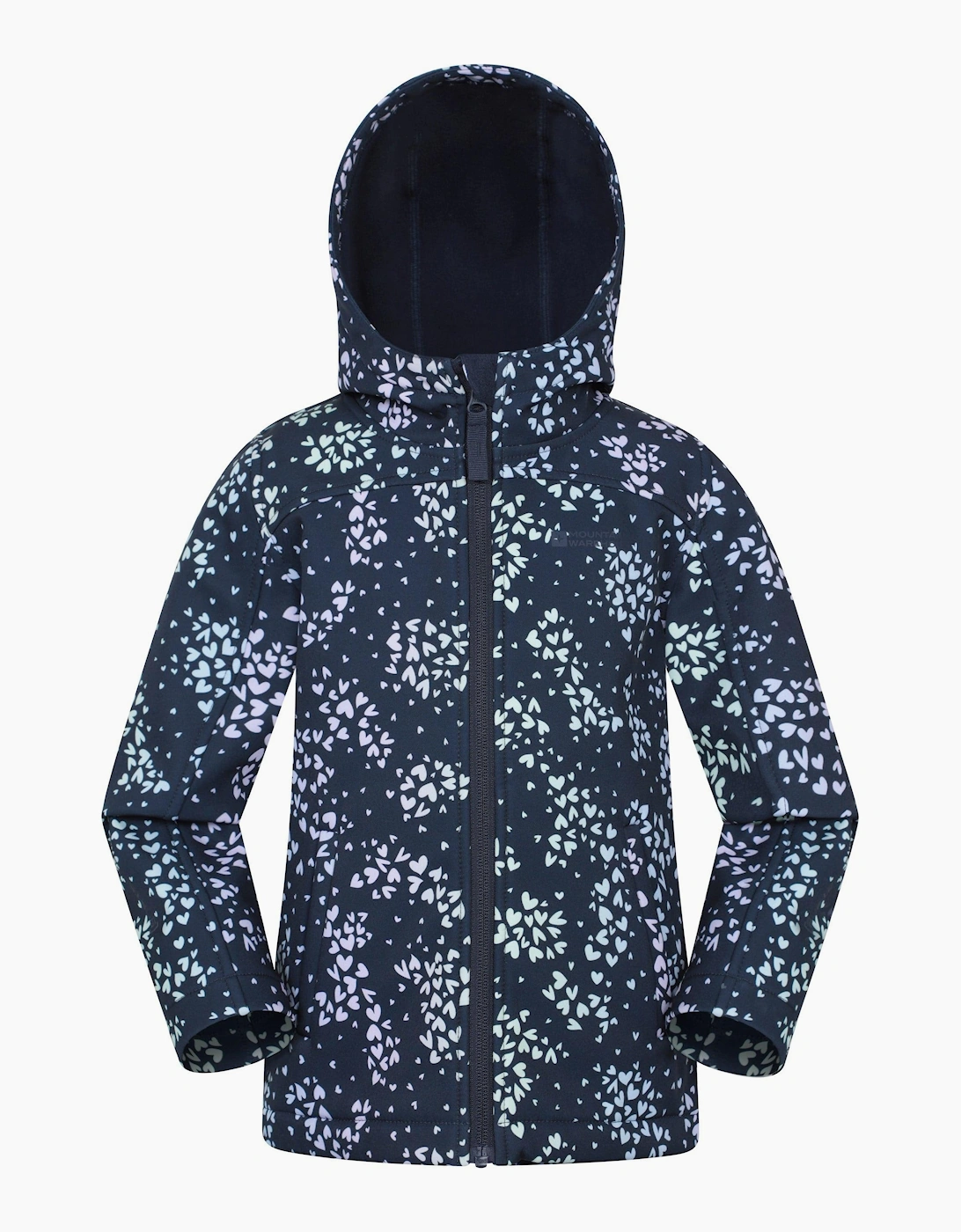 Mountain Warehouse Childrens/Kids Exodus II Animal Print Water Resistant Soft Shell Jacket