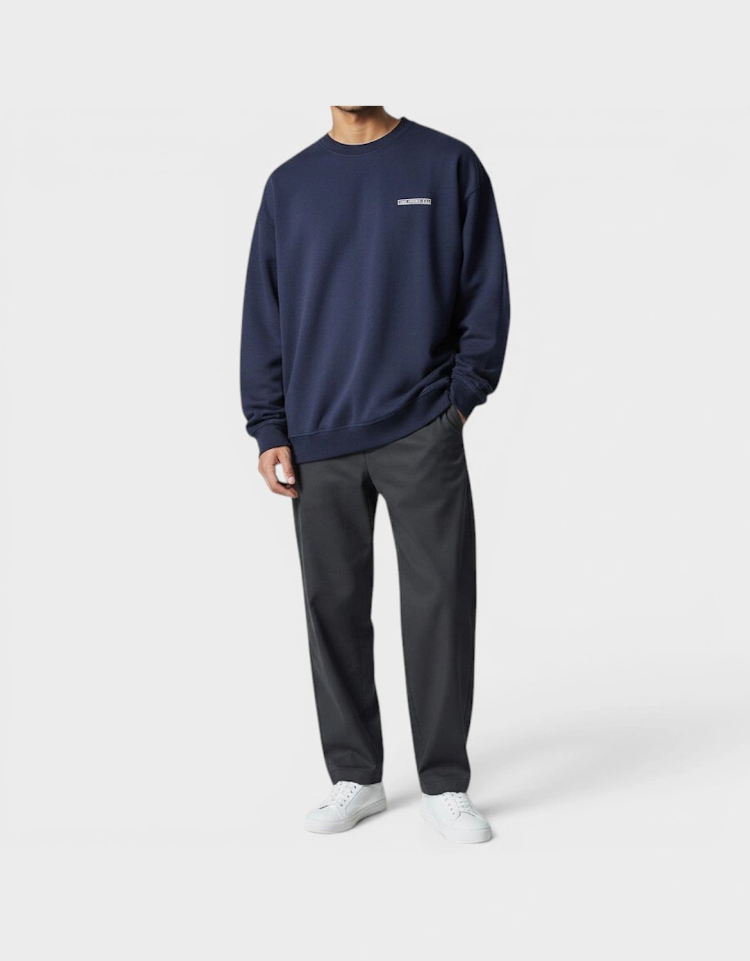Classic Logo Hanger Sweatshirt Navy