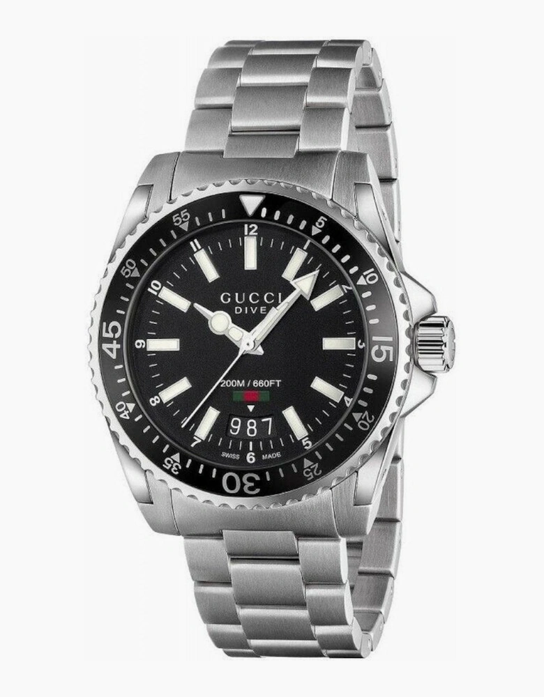 Gucci YA136301 Dive 40mm Stainless Steel Men's Watch