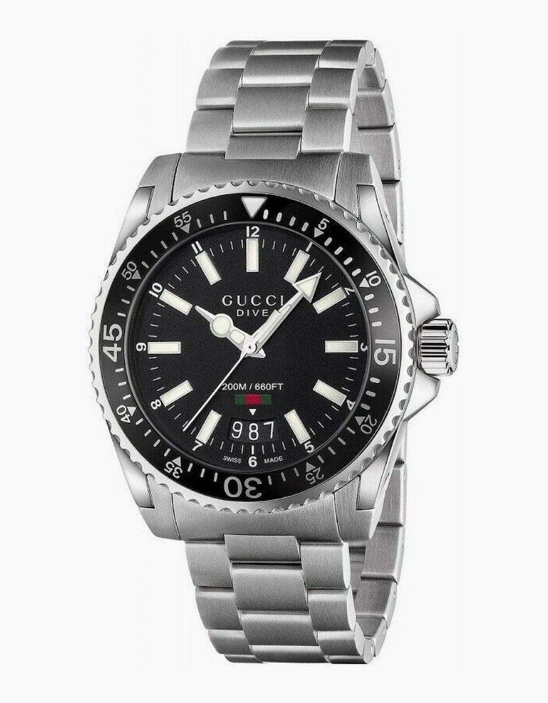 Gucci YA136301 Dive 40mm Stainless Steel Men's Watch