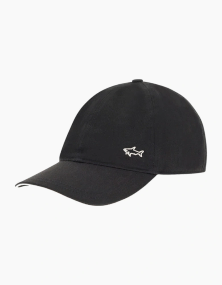 Paul & Shark Shark Badge Cap 011 Black