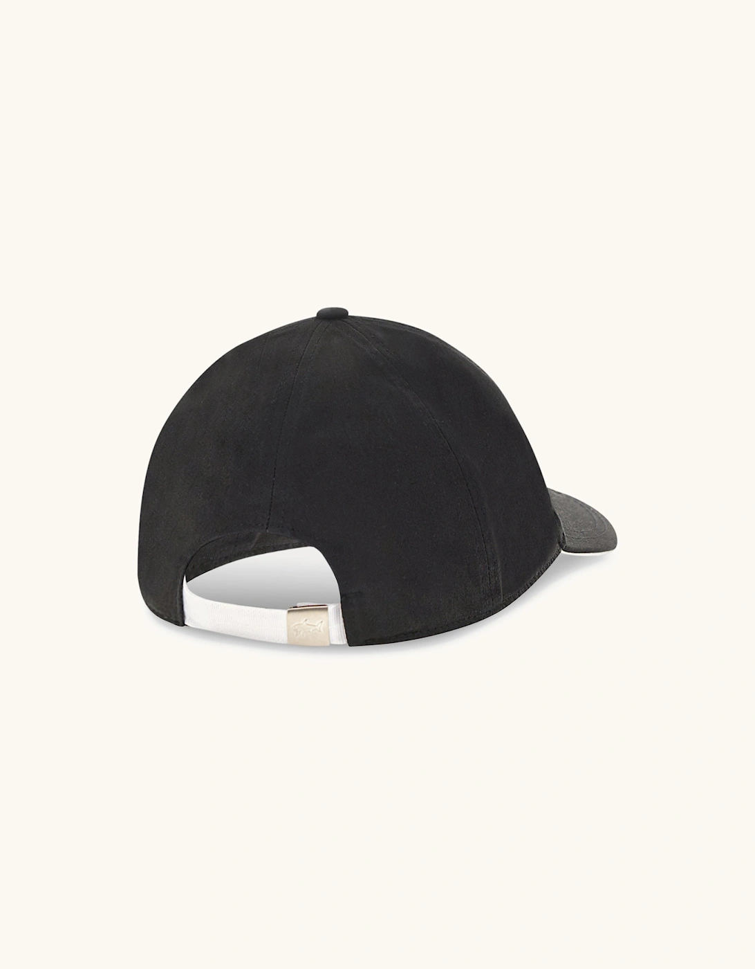 Paul & Shark Shark Badge Cap 011 Black