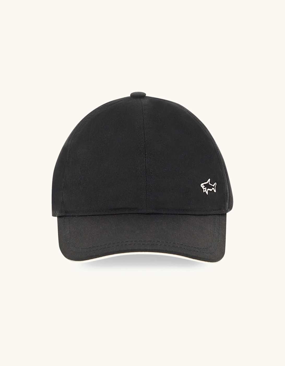 Paul & Shark Shark Badge Cap 011 Black