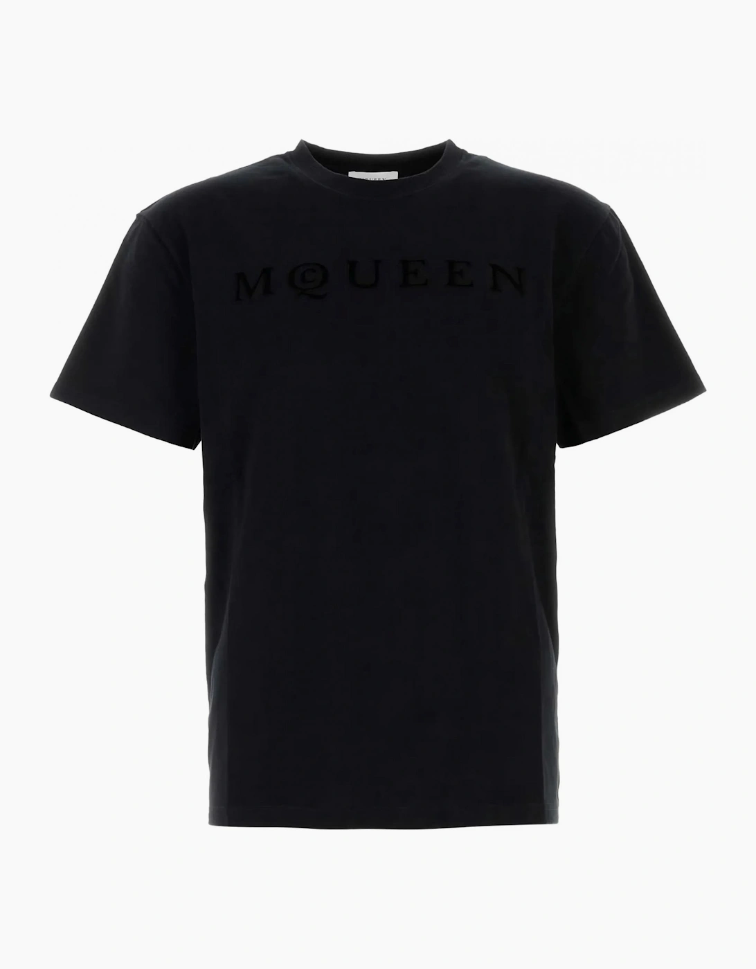 Alexander McQueen Men's McQueen Flock T-Shirt Black