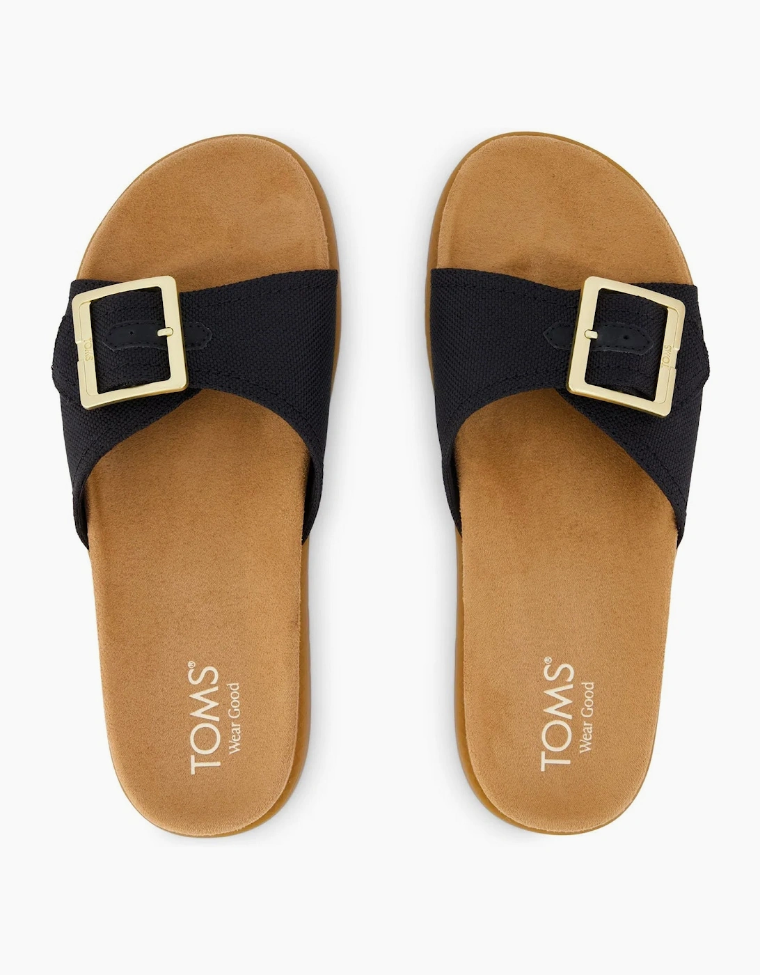 TOMS MARIN SLIDE Womens Sliders Black