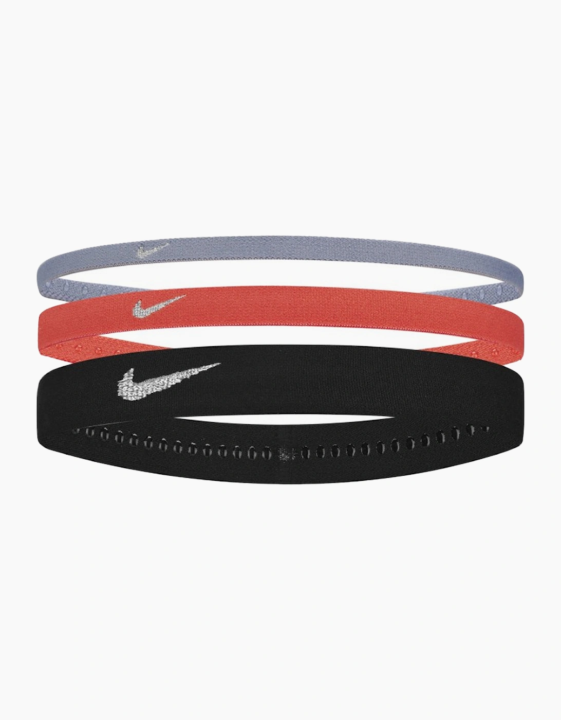 Nike Men's Black Flex Classic Headband (Pack Of 3) - Size: One Size