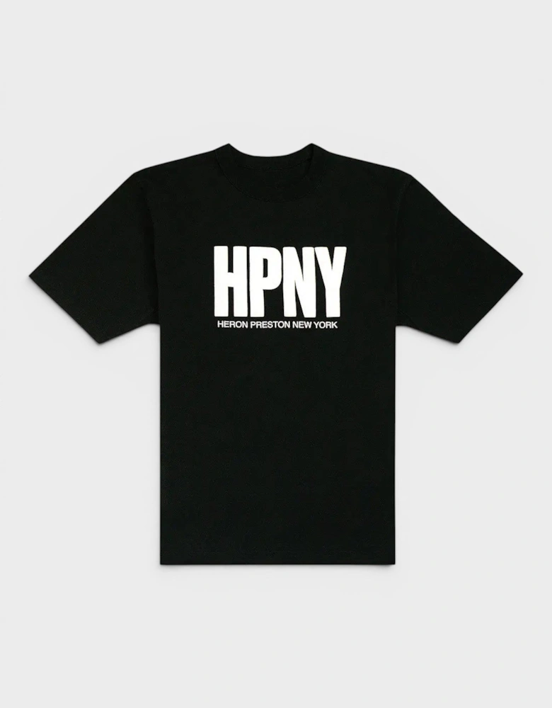 HPNY Logo Tee Black White