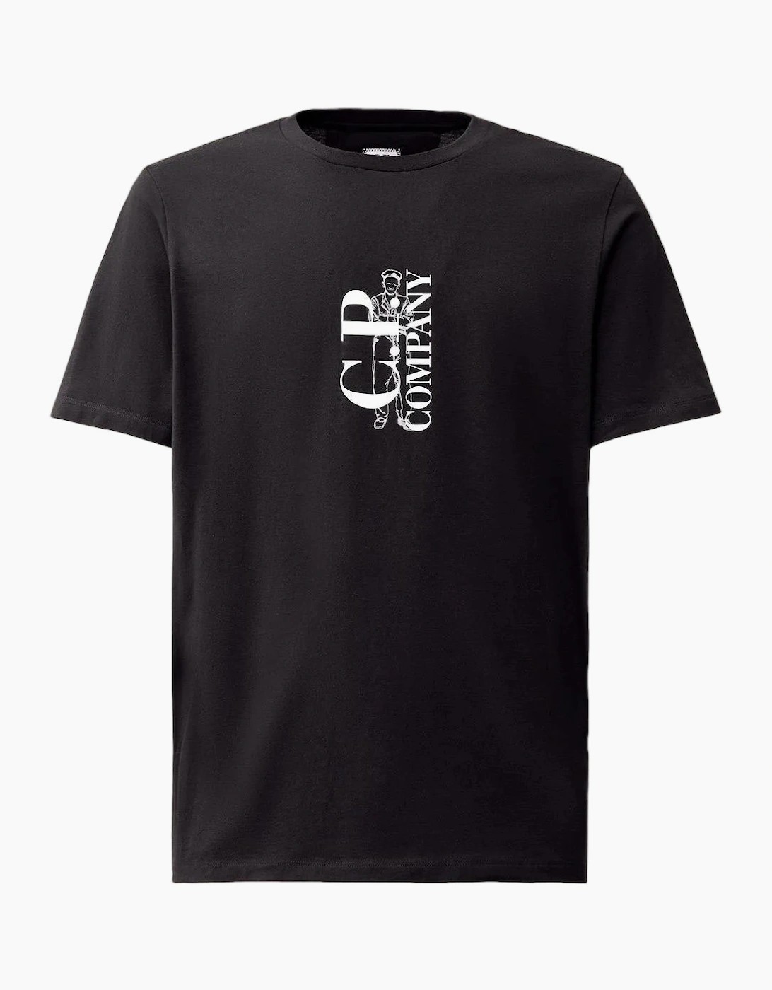 Vertical Logo Print T-Shirt, 4 of 3