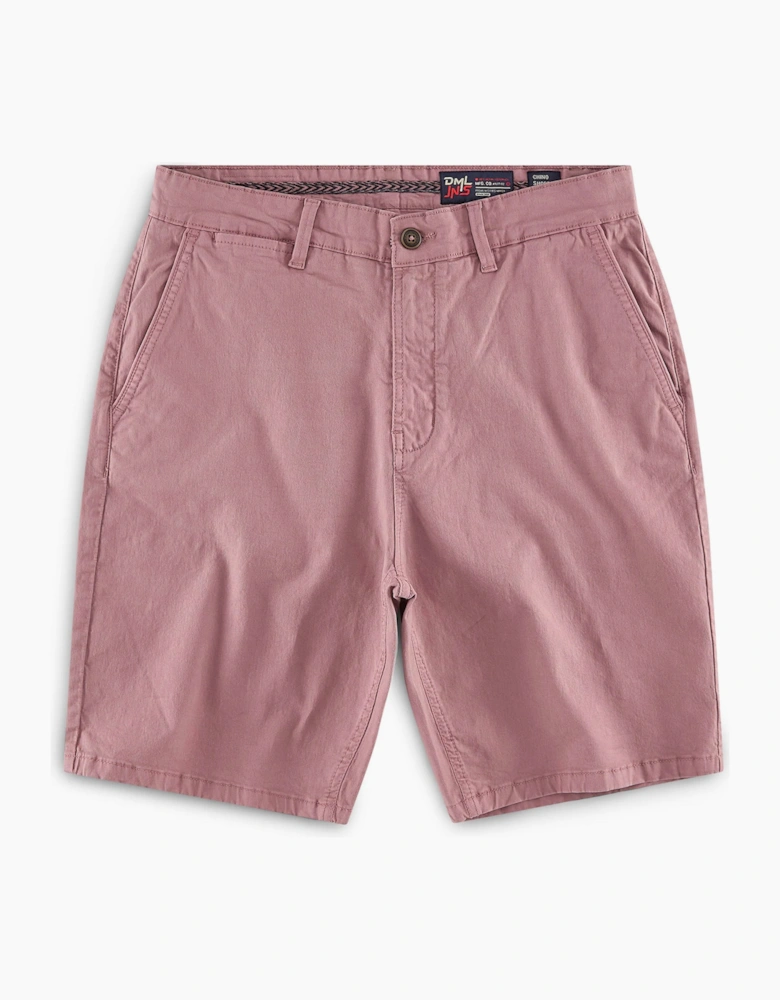 DML Healey chino shorts Dirty Pink