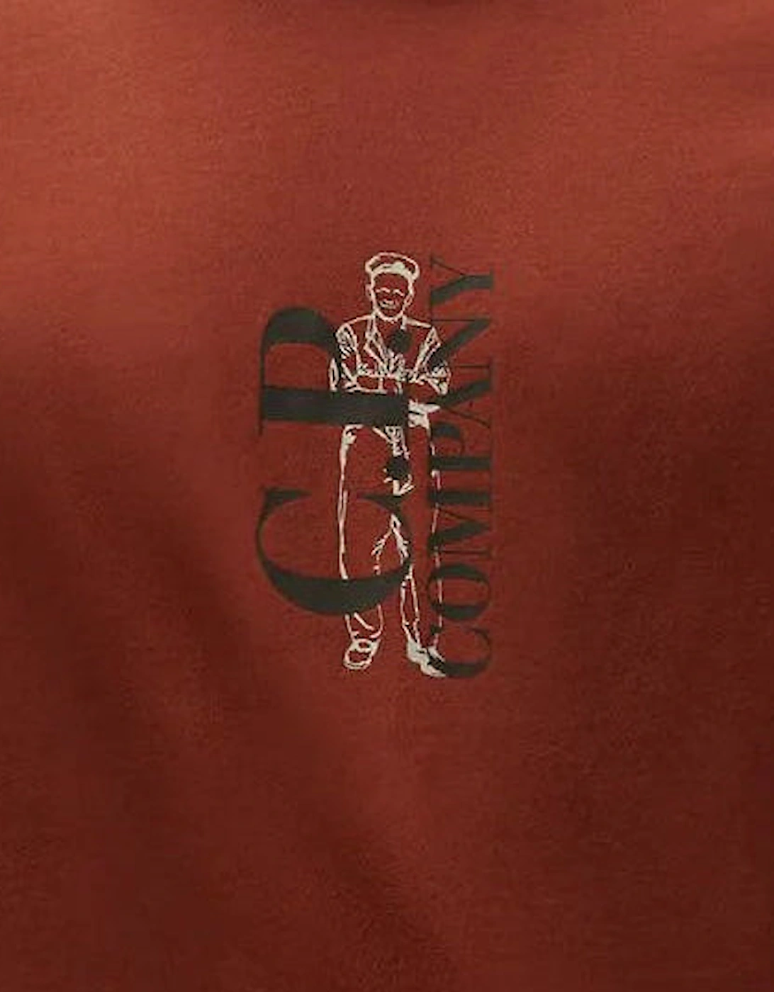 Vertical Logo Print T-Shirt